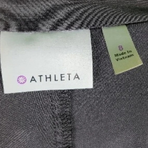 Athleta Black A-Line Mini Skort Athletic - Picture 4 of 5